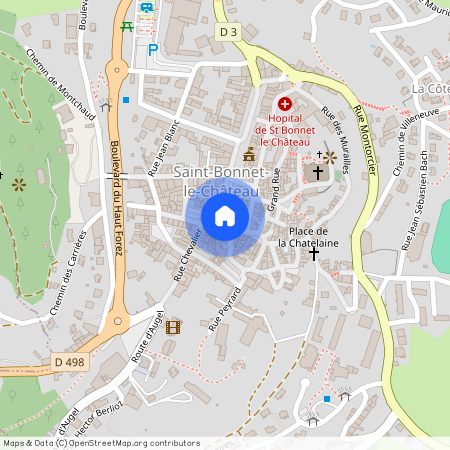 Loire (42), 11 PLACE DE LA REPUBLIQUE, 42380, Saint-Bonnet-Le-Château