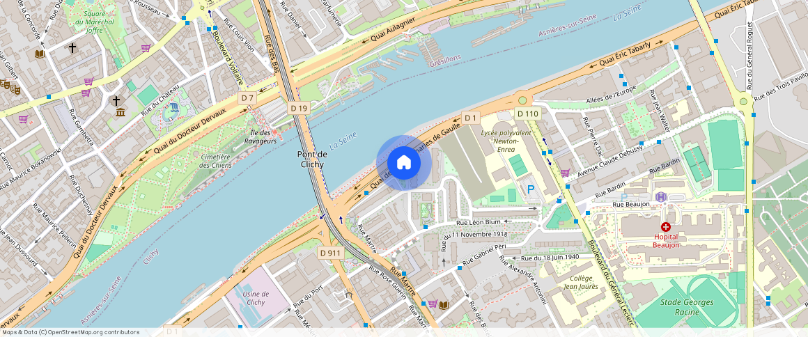 HAUTS-DE-SEINE (92), - ILE-DE-FRANCE, CLICHY (92110)