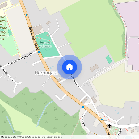 Cricketers Lane, Herongate, CM13