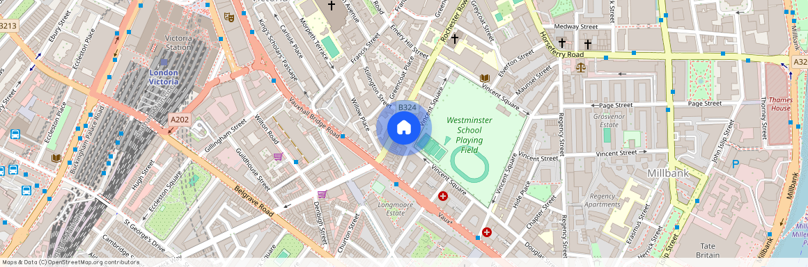 Vincent Square, Westminster, SW1P