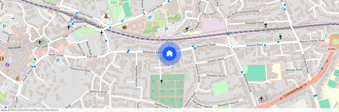 Flat 8, 60 Alexandra Road, St Austell, Cornwall