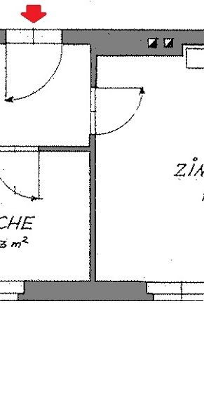 Ruhige 1-Zimmer-Wohnung - Photo 2