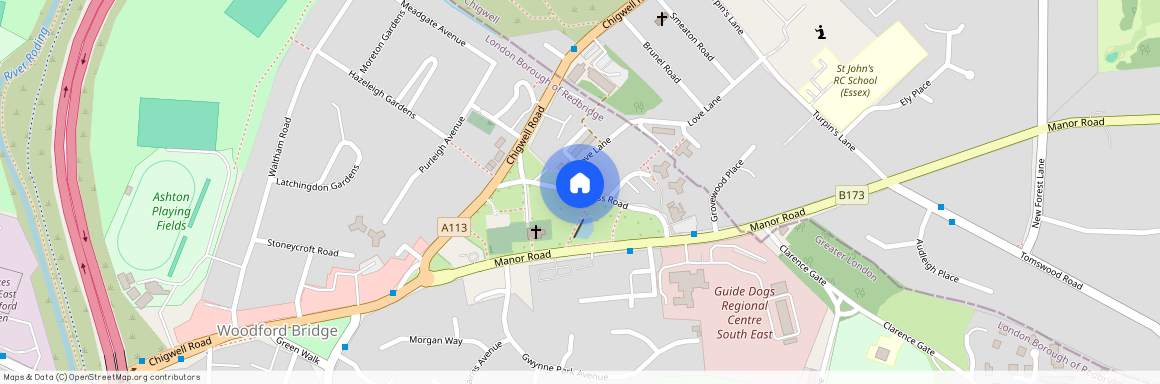 Cross Road, Woodford Green IG8