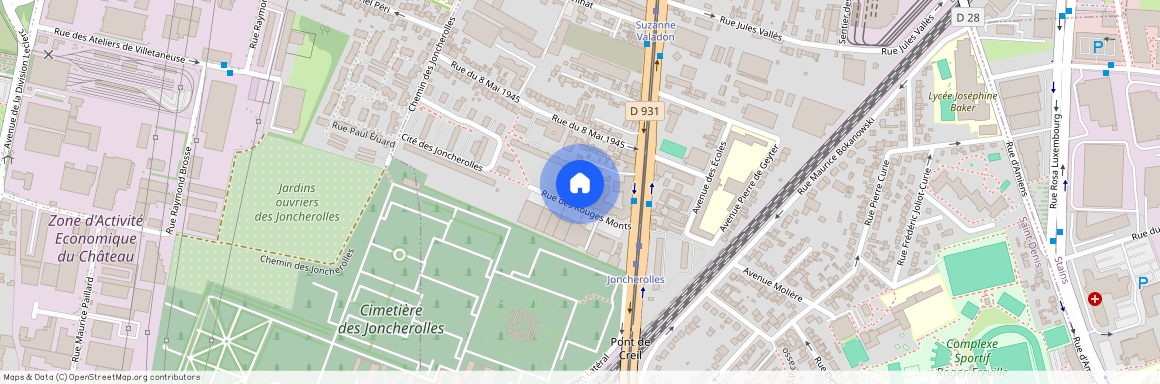 8 Rue des Rougemonts, 93380, Pierrefitte Sur Seine