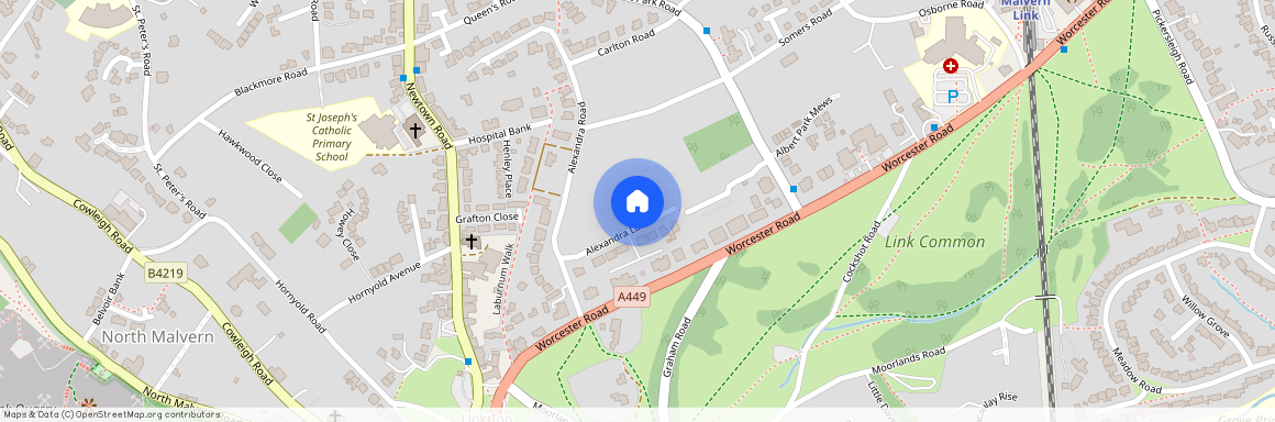 10 Alexandra Lane, Malvern, Worcestershire, WR14