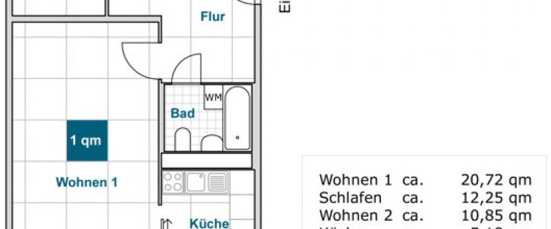 3 Raum-Wohnung mit Balkon für Sportliche - wird NEU saniert - Photo 1