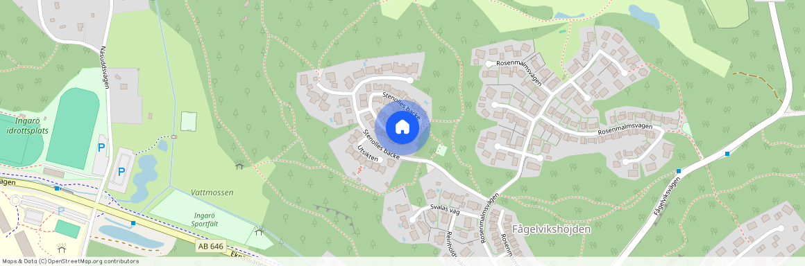 Stenolles backe, Ingarö