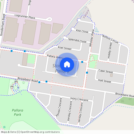 Pipet Crescent, Pallara