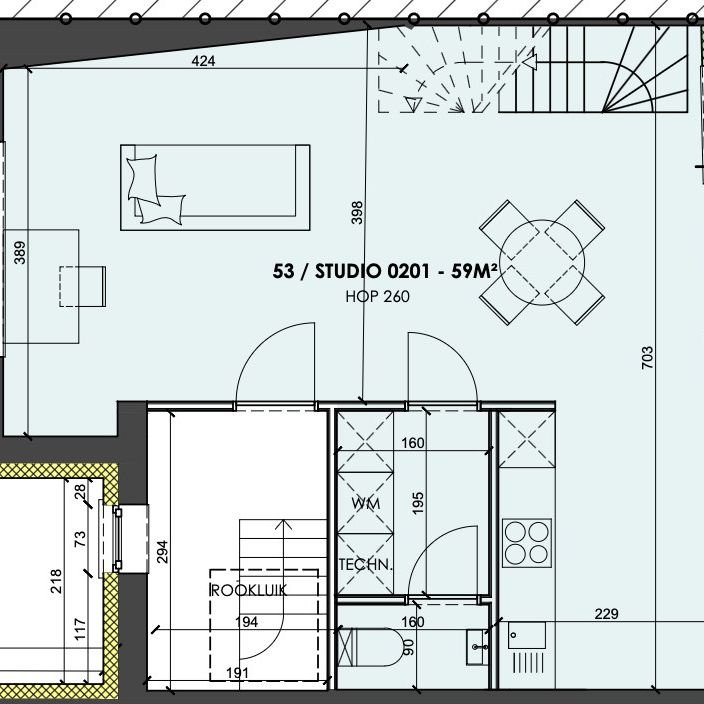 Beautiful duplex apartment in residence ROMY, Leuven - CURRENTLY UNDER RENOVATION - Photo 1