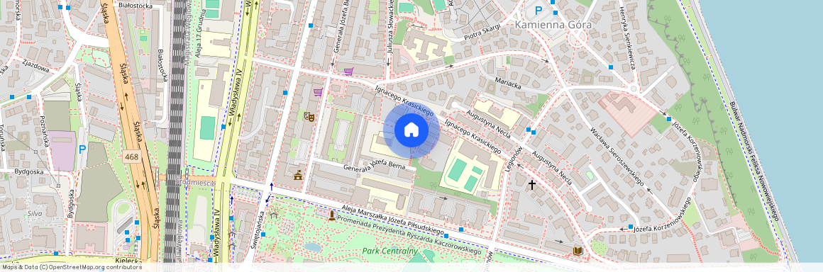 ul. Ignacego Krasickiego, Kamienna Góra, Gdynia, pomorskie