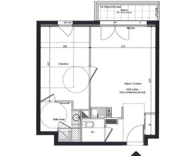 Appartement 2 pièces - - Photo 1