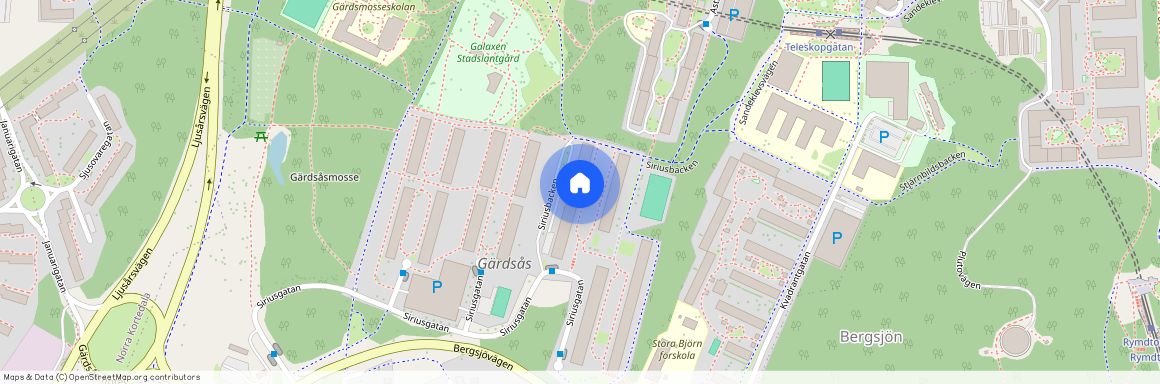 Västra Bergsjön, Göteborg, Västra Götaland, Siriusgatan 84