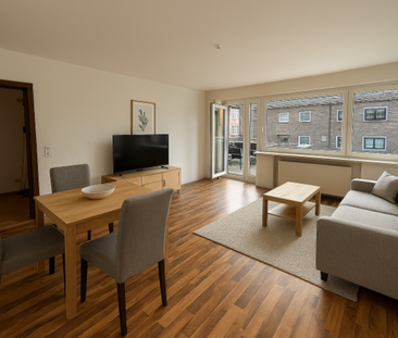 Vollmöblierte 2-Zimmer-Wohnung mit Balkon - Stadionviertel Neuss - Photo 3