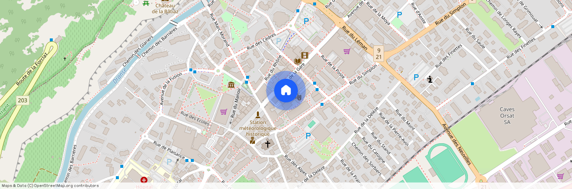 Avenue de la Gare 10, 1920 Martigny