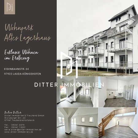 MIETE ERSTBEZUG - Exklusiv wohnen in Königshofen! 2-Zimmer-Wohnung - Foto 3
