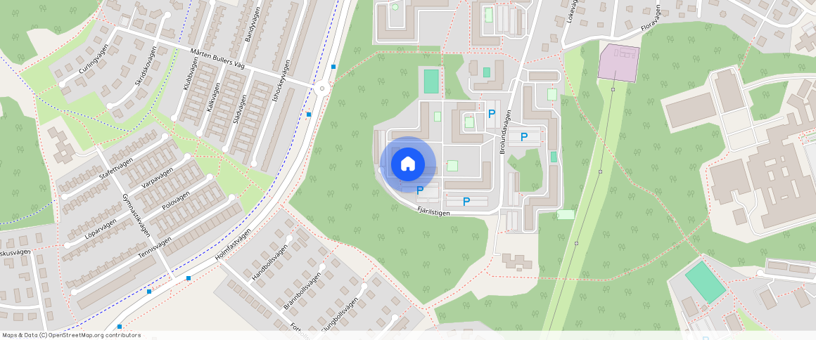 Fjärilstigen **, Blombacka