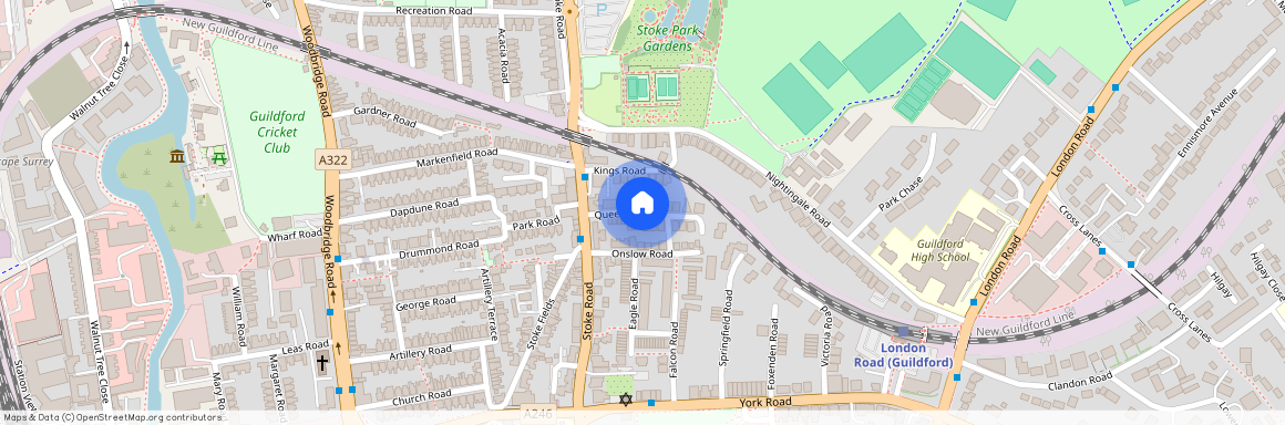 Queens Road, Guildford, Surrey, GU1