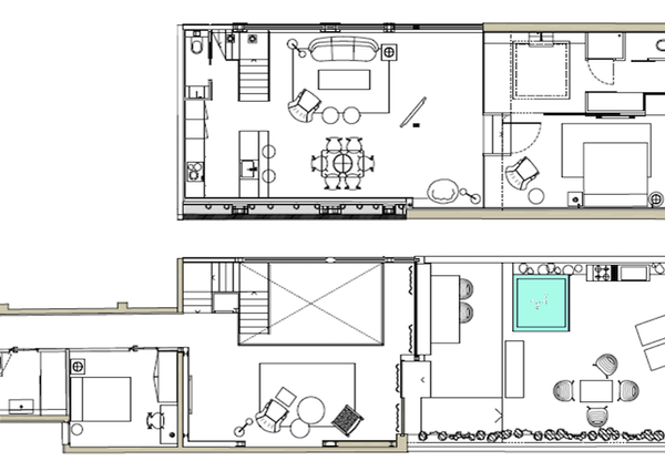 Impresionante loft en edificio de alto standing