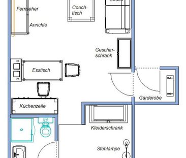 Gepflegtes helles DG-Apartment sucht nette/n Bewohner/in - Foto 1