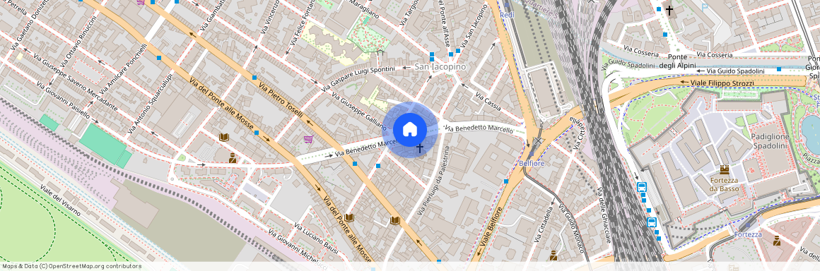 Via Benedetto Marcello, Centro Storico, Firenze, Firenze, 50144, Toscana