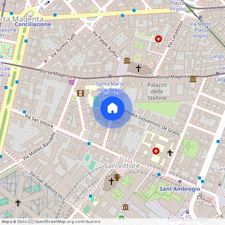 Via Bernardino Zenale, Milano, Lombardy 20123