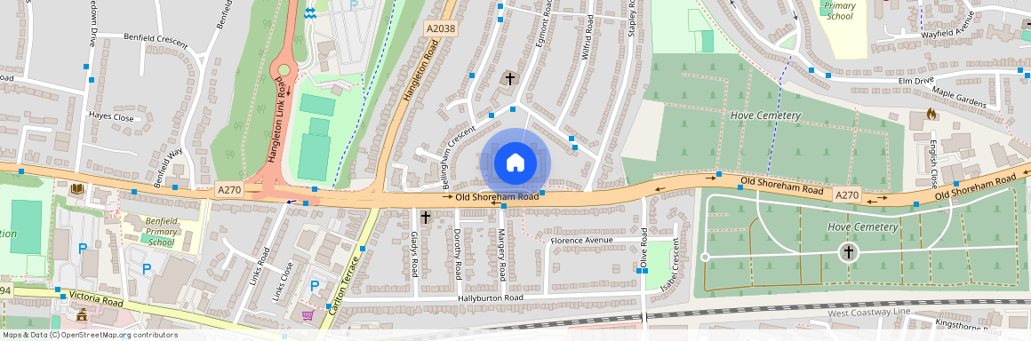 Old Shoreham Road, Hove BN3