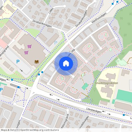 Carl Bondes väg 28, Villastaden