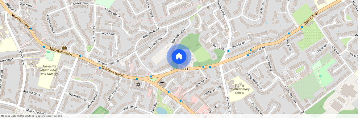 Homecedars House, Elstree Road, Bushey Heath, Hertfordshire, WD23 1G