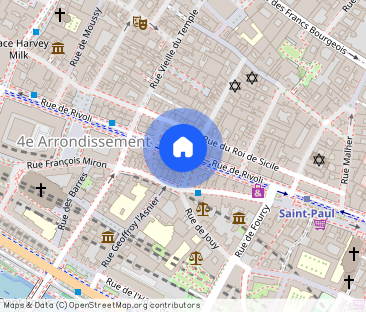 Studio, Le Marais Paris 4e - Photo 1