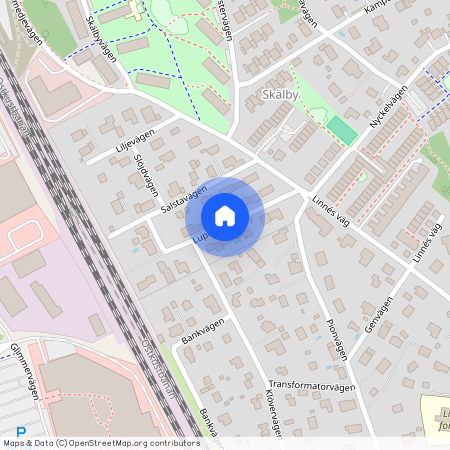 Lupinvägen, Sollentuna