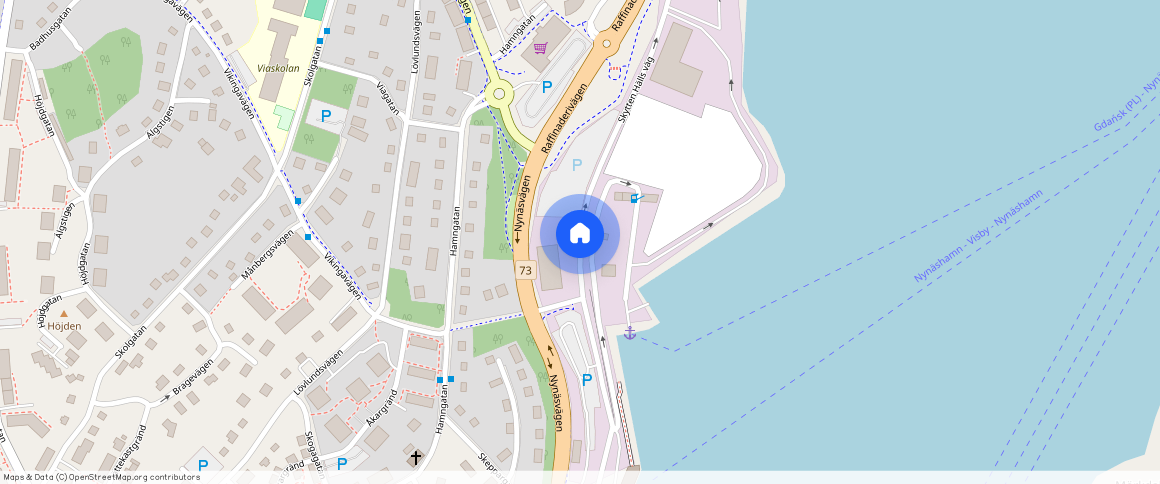 Nynäsvägen, Nynäshamn