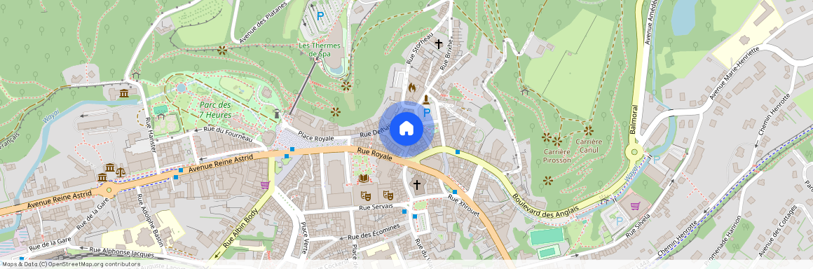 Rue de l'Hôtel de Ville, 10, 4900, Spa