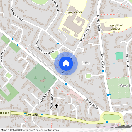 St. Johns Road, Farnborough, Hampshire, GU14