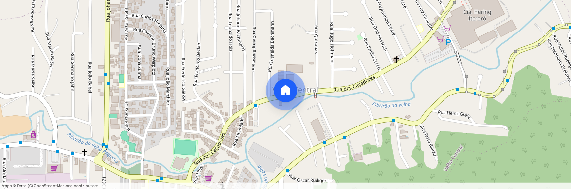 Rua Dos Cacadores, 3144, Blumenau, Blumenau - SC, 89040-313, Brazil