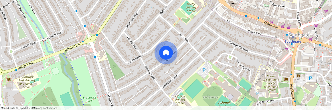 Chase Way, N14