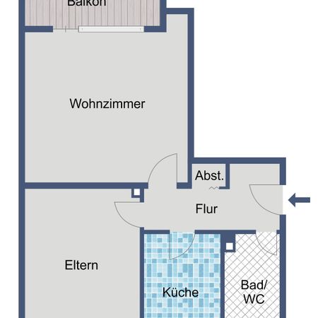 Kurzfristig frei - Gut geschnittene Wohnung in Melsungen - Photo 4