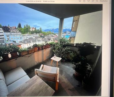Zentrale, helle 2-Zimmer-Wohnung mit Bergblick zur Zwischenmiete - Photo 5