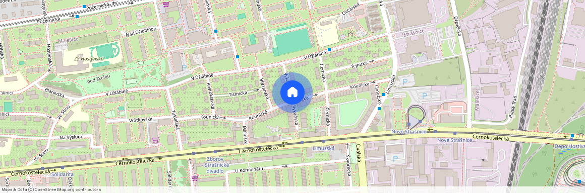 Vykáňská, Praha - Strašnice