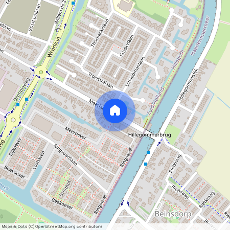 Ringoevers, 2181 BX, Meerlaan, Hillegom