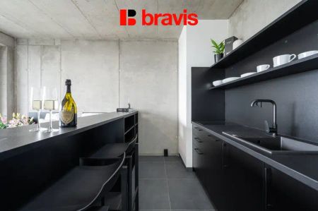 Pronájem 1+kk, Královopolská ul. Brno – Žabovřesky, zařízený, wifi v ceně - Fotografie 3