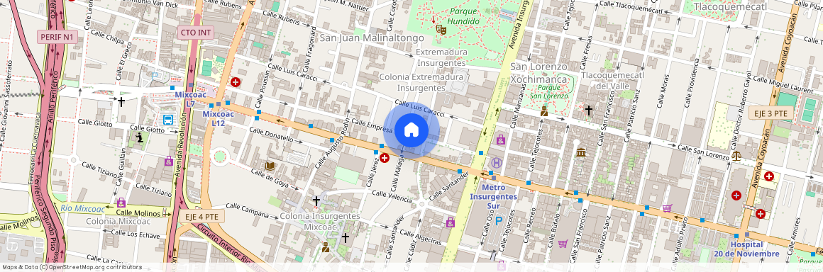Empresa, Colonia Extremadura Insurgentes, C.P. 03740, Df / Cdmx