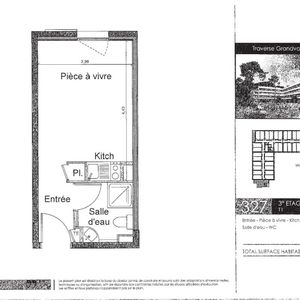 Location Appartement 1 pièce 18m² MARSEILLE 9ème - Photo 2