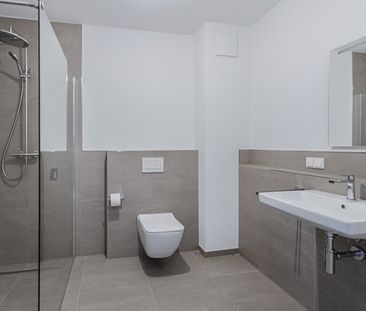 Hochwertig ausgestattete 3-Zimmer-Neubau-Wohnung mit Sonnenbalkon - Photo 1