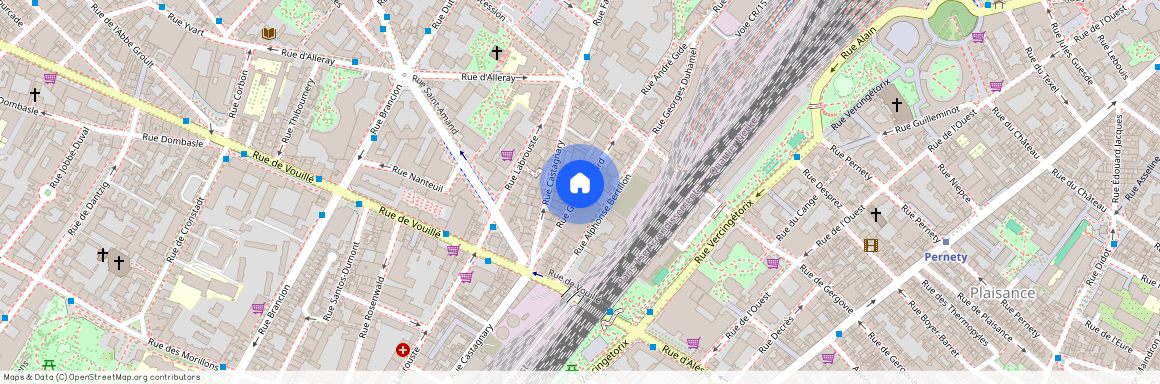 Rue Georges Pitard, Francja, Paris