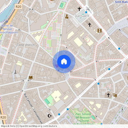 Rue Notre-Dame-du-Sommeil, 15, 1000, Bruxelles