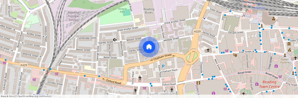 Charles Street, Reading, Berkshire, RG1