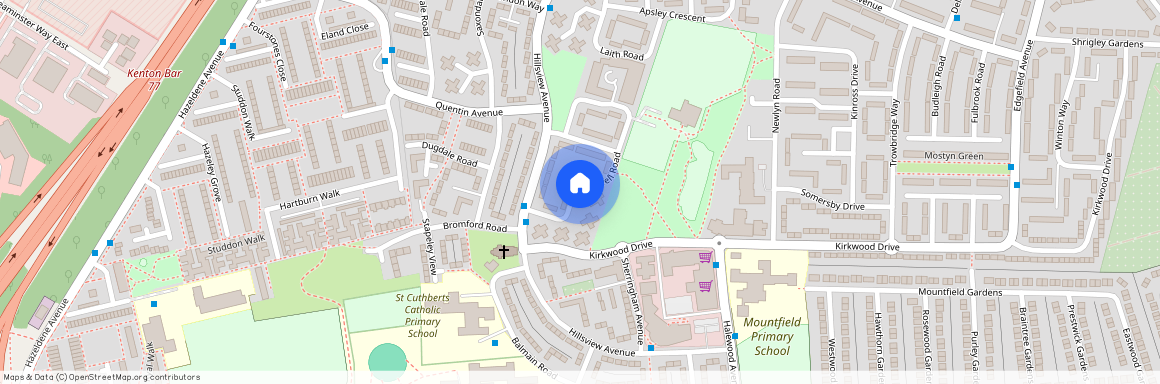 Bradwell Road, Newcastle upon Tyne NE3