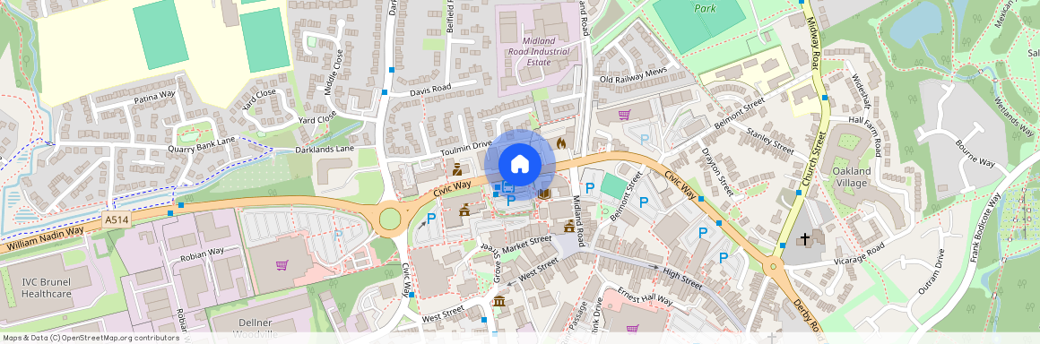 Russell Aton Court, Civic Way, Swadlincote, Derbyshire, DE11