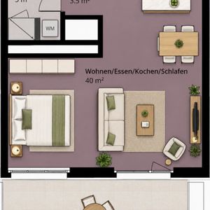 Loft apartment by the lake - Foto 3