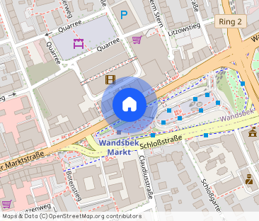 Moderne 2-Zimmer-Wohnung im Herzen von Hamburg-Wandsbek - Photo 1